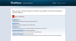 Desktop Screenshot of jlaaksonen.portfoliopen.com