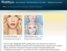 Tablet Screenshot of fleetofangels-photo-retouching.portfoliopen.com